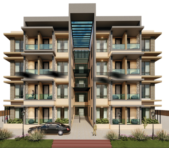 Modern building